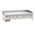Vulcan VCRG48-M1 Natural Gas 48" Countertop Griddle with Manual Controls - 100,000 BTU