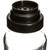 Libbey 13230520 19.75 oz. Glass Cocktail Shaker 500 with Black Lid