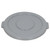 Continental 2001GY Huskee 20 Gallon Gray Trash Can Lid