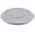 Continental 1002GY Huskee 10 Gallon Gray Trash Can Lid