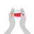 Lodge ASHH41 Silicone Red Handle Holder for Lodge Traditional Skillets 10 1/4" and Up