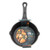 Winco CAST-6 6" Pre-Seasoned Cast Iron Skillet with Handle