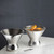 American Metalcraft DWC7 7 oz. Double Wall Satin-Finish Stainless Steel Martini Glass