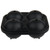 American Metalcraft SMR4 Black Silicone 4 Compartment 2 1/4" Sphere Ice Mold with Lid