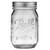 Ball® Regular Mouth Pint (16 Oz.) Glass Mason Jars With Lids And Bands
