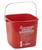 Winco PPL-3R 3 Qt. Red Sanitizing-Pail