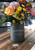 Fox Run 11710 Concrete Utensil Crock or Flower Vase, Large, Gray