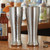 American Metalcraft DWC16 16 oz. Double Wall Satin-Finish Stainless Steel Pilsner Glass