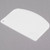 Winco PDS-5 5 1/2" x 3 3/4" Straight Edge Bowl Scraper