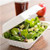Green Wave Ovation Sugarcane / Bagasse TW-BOO-003 9" x 6" x 3" Biodegradable, Compostable Sugarcane / Bagasse 1 Compartment Takeout Container