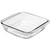 Libbey Baker's Basics Square Glass Casserole Baking Dish, 8" x 8"