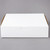 10" x 10" x 3" White Cake / Bakery Box - 200/Bundle