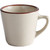 CAC AZ-1 7 oz. Brown Speckle Narrow Rim Stoneware Coffee Cup / Mug - 36/Case