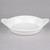 CAC EGD-10 12 oz. Bone White Stoneware Shirred Egg Dish