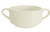 CAC GAD-46 Garden State 6 oz. Bone White Porcelain Dual Handle Bouillon - 36/Case