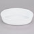 CAC ODP-6 34 oz. White Oval Deep Dish Porcelain Serving Platter - 24/Case