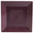 CAC TG-SQ16-PLM Tango 10" Plum Square Plate - 12/Case
