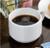 CAC RCN-1-S Super White 8.5 oz. Clinton Rolled Edge Stacking Cup