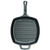 Winco CAGP-10S FireIron 10 1/2" x 10 1/2" Square Cast Iron Pre-Seasoned Induction Grill Pan