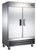  Falcon Food Service AF-49 49 cu. ft. Two Door Reach-In Stainless Steel Freezer