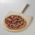 American Metalcraft 3218 18" x 17 1/2" Make-Up Pizza Peel with 14 1/2" Handle 
