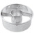 Ateco 14423 3 1/2" Stainless Steel Doughnut Cutter (August Thomsen) - AT1443