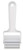 Ateco 1358 2 1/2" Plastic Bear Claw Cutter (August Thomsen) - AT1358