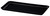 Cambro 1030MT110 10" x 30" Black Fiberglass Market Tray - 1030MT