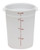 Cambro RFS8148 8 Qt. Round White Food Storage Container - RFS8