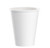 12 oz. White Poly Paper Hot Cup - 1000 / Case - 12HOT-W