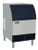 Atosa YR140‐AP‐161 Cube Ice Maker With Bin, Half Dice Cubes, 142 lbs/Day