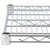 18'' x 24" Chrome Wire Shelving