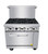 Atosa AGR-6B 36" Gas Range with (6) Open Burners and (1) 26" Oven