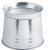 Tablecraft 9 3/8" x 7 3/4" Round Galvanized Steel Beverage Dispenser Base / Tub