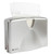San Jamar T1740SS Countertop Covered C-Fold / Multi-Fold Towel Dispenser - Stainless Steel