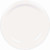10" White Plastic Plate - 50 Per Pack