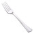 WNA Comet Reflections 7" Stainless Steel Look Heavy Weight Plastic Fork - Pack of 80