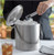 Franmara 9284 Jamboree Double Wall Brushed Stainless Steel 3 Qt. Ice Bucket with Lid and Tong
