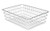 24" x 18" x 8" Level Top Wire Bagel / Pastry Basket