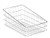 18-1/2" x 11" x 8" Slant Top Wire Bagel / Pastry Basket