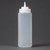 Winco PSW-32 32 oz. Clear Wide Mouth Squeeze Bottle - Pack of 6