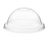 Dart DLR662 Conex Clear Dome Lid with 1" Hole for 9 oz Cups - 1000/Case - DLR662