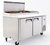 Atosa MPF8202GR Pizza Prep Table Two Door Refrigerator 67"
