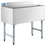 Sapphire SMIB-1836CP7 18" x 36" Underbar Ice Bin with 7 Circuit Post-Mix Cold Plate, Sliding Lid, and Bottle Holders - 119 lb