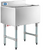 Sapphire SMIB-1824CP7 18" x 24" Underbar Ice Bin with 7 Circuit Post-Mix Cold Plate, Sliding Lid, and Bottle Holders - 77 lb