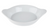Yanco FH-10 10" Bright White Stoneware Shirred Egg Dish
