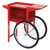 Winco POP-8RC Popcorn Cart w/ 22" Spoked Wheels for POP-8R, Red