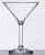 Yanco SM-06-MT 6 oz. SAN Plastic Martini Glass