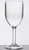 Yanco SM-08-WI 8 oz. SAN Plastic Tall Wine Glass