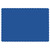 10" x 14" Navy Blue Colored Paper Placemat with Scalloped Edge - 1000 / Case